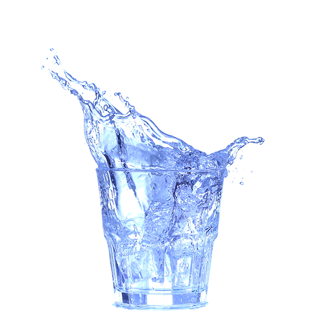 Glas Wasser